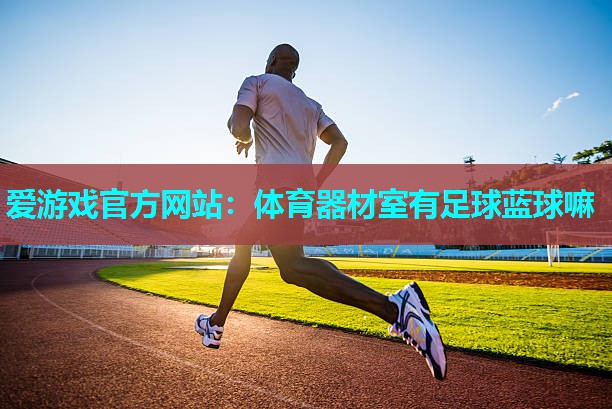 体育器材室有足球蓝球嘛