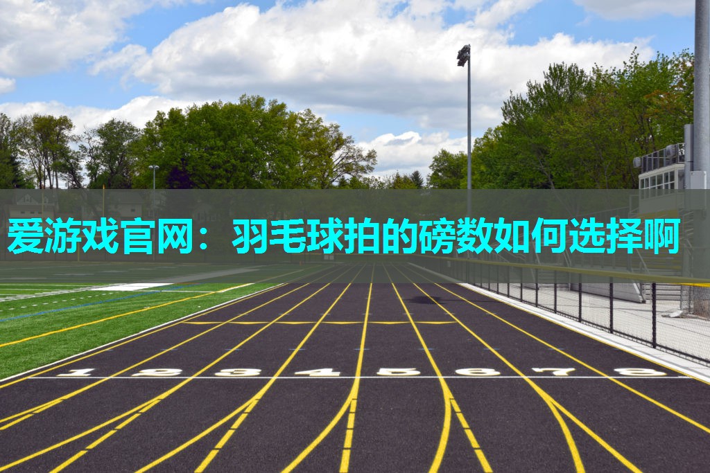 羽毛球拍的磅数如何选择啊
